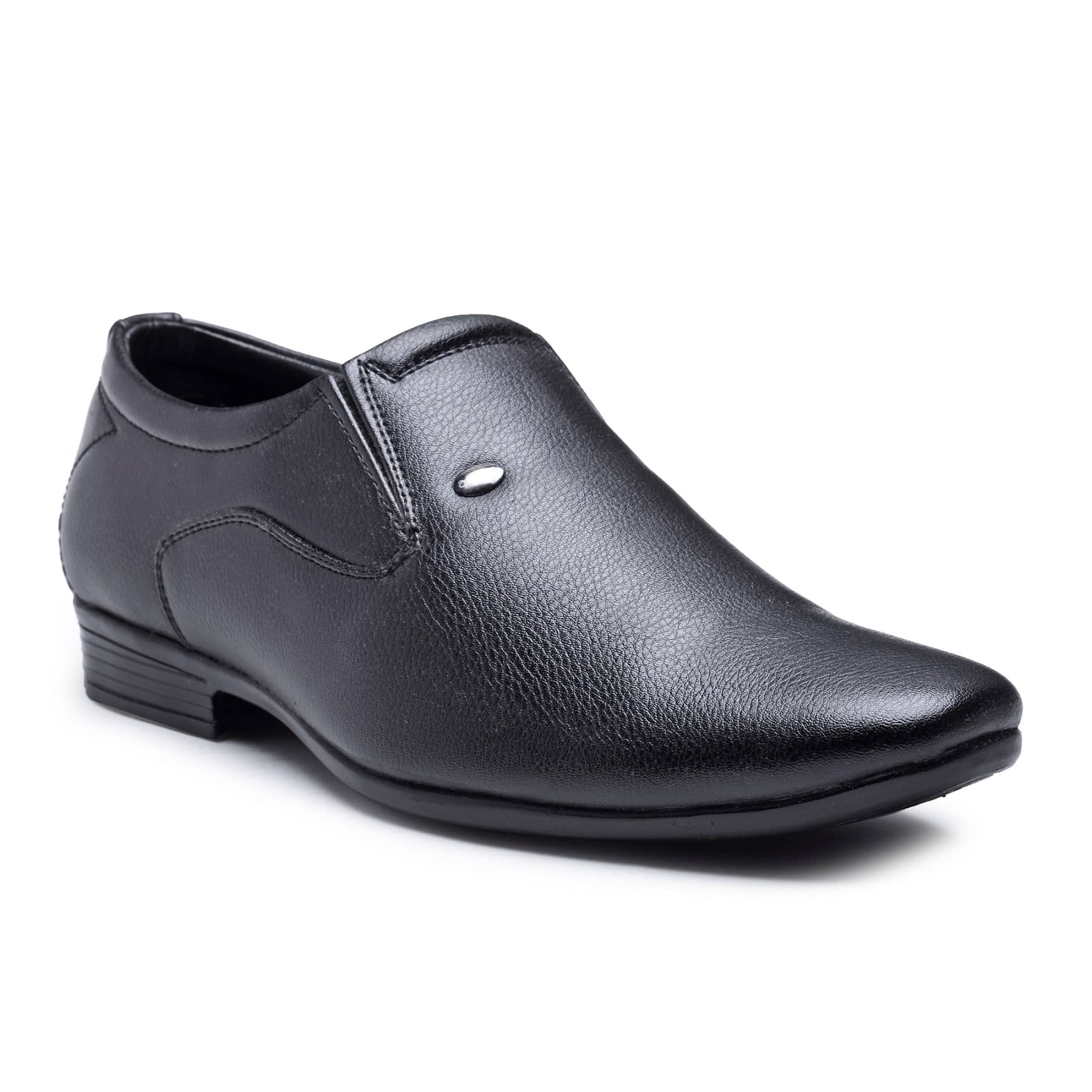 Action - Black Men's Slip On Formal Shoes - Formal Shoes | Buy online on ZillyBuy