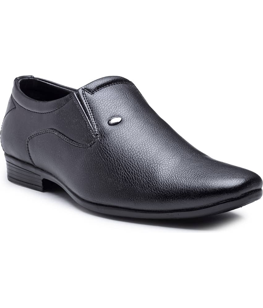 Action - Black Men's Slip On Formal Shoes - Formal Shoes | Buy online on ZillyBuy