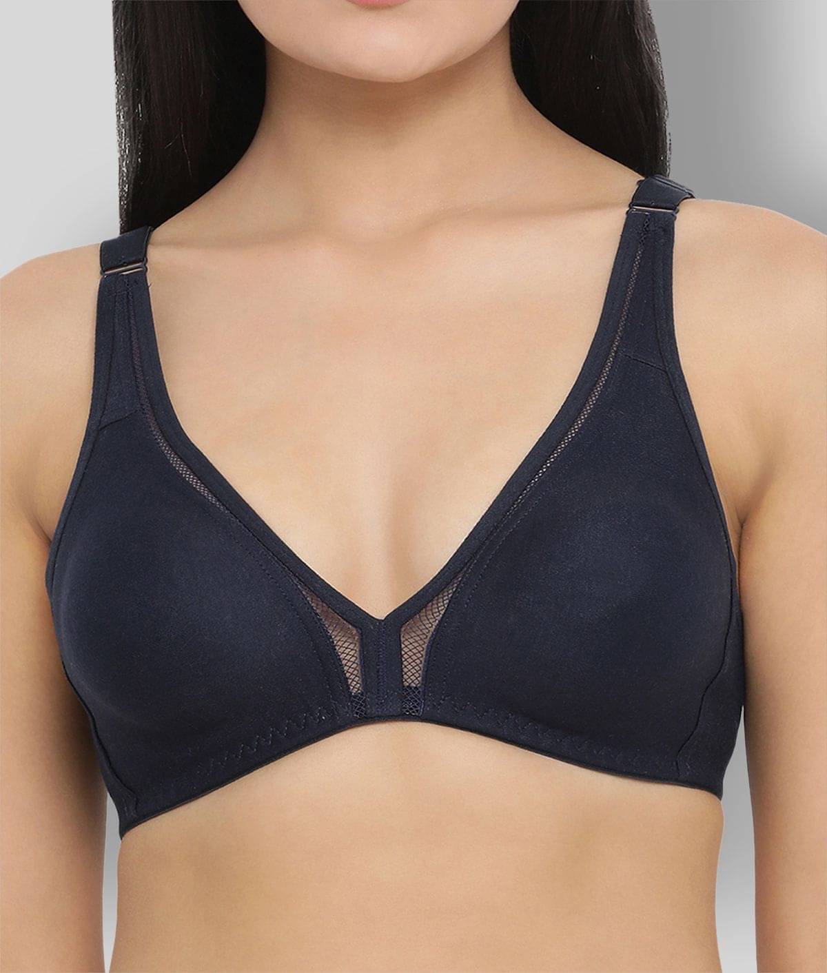Clovia Cotton Non Padded Women's T-Shirt Bra ( Black ) Clovia Cotton Non Padded Women's T-Shirt Bra ( Black )