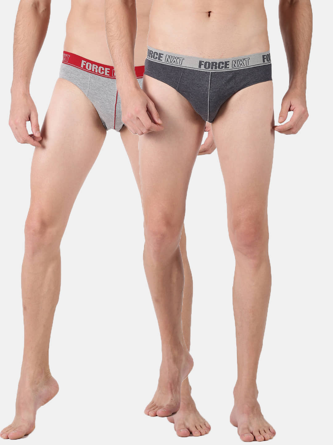 Force NXT Pack of 2 Cotton Briefs For Men's ( Multicolor )