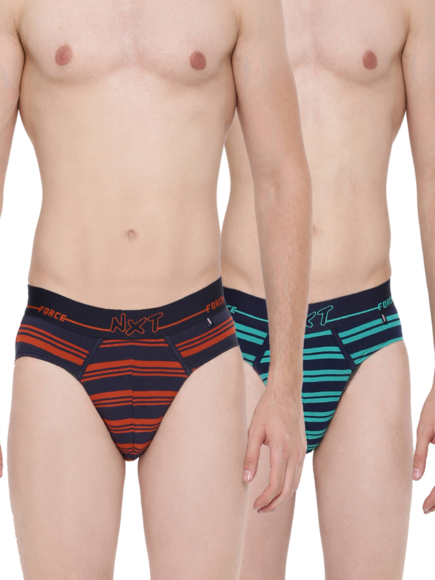     			Force NXT Pack of 2 Cotton Briefs For Men's ( Multicolor )