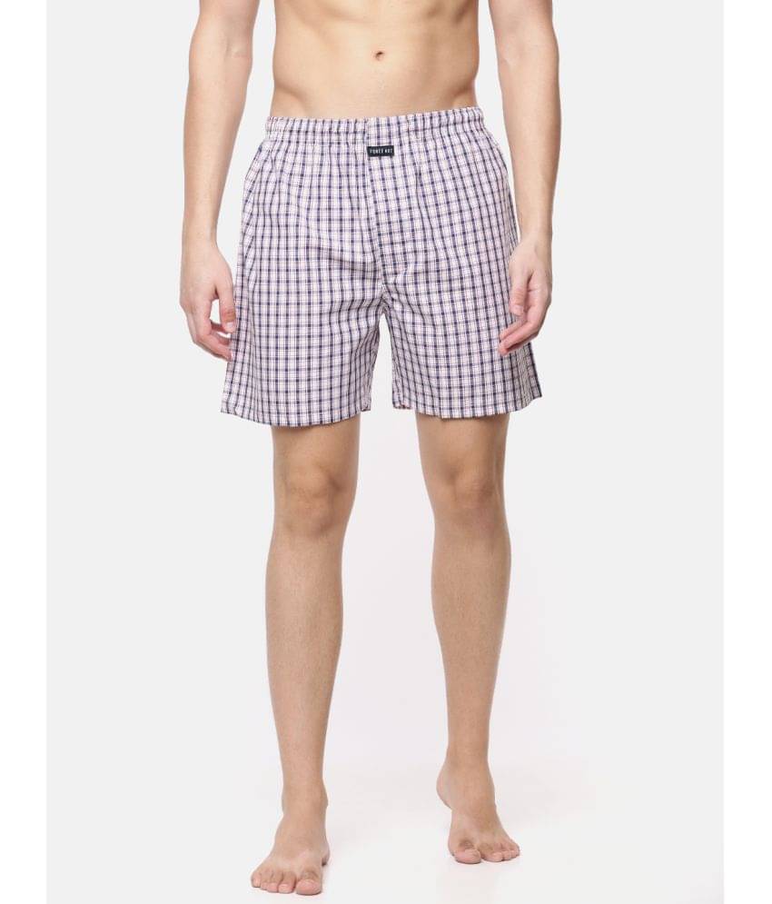 Force NXT Pack of 1 Cotton Boxers For Men's ( White )     			Force NXT Pack of 1 Cotton Boxers For Men's ( White )