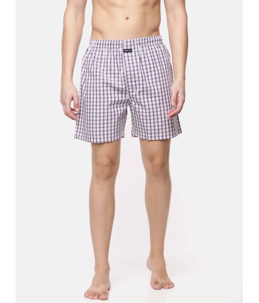 Force NXT Pack of 1 Cotton Boxers For Men's ( Olive )