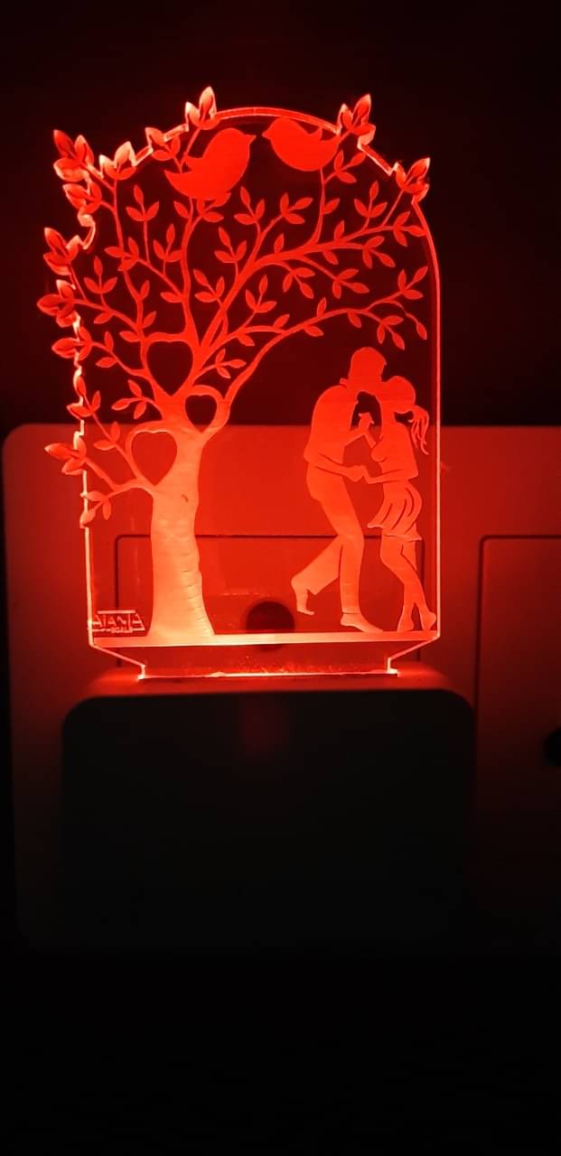     			SUPER AJANTA - Multicolor Night Lamp ( Pack of 1 )