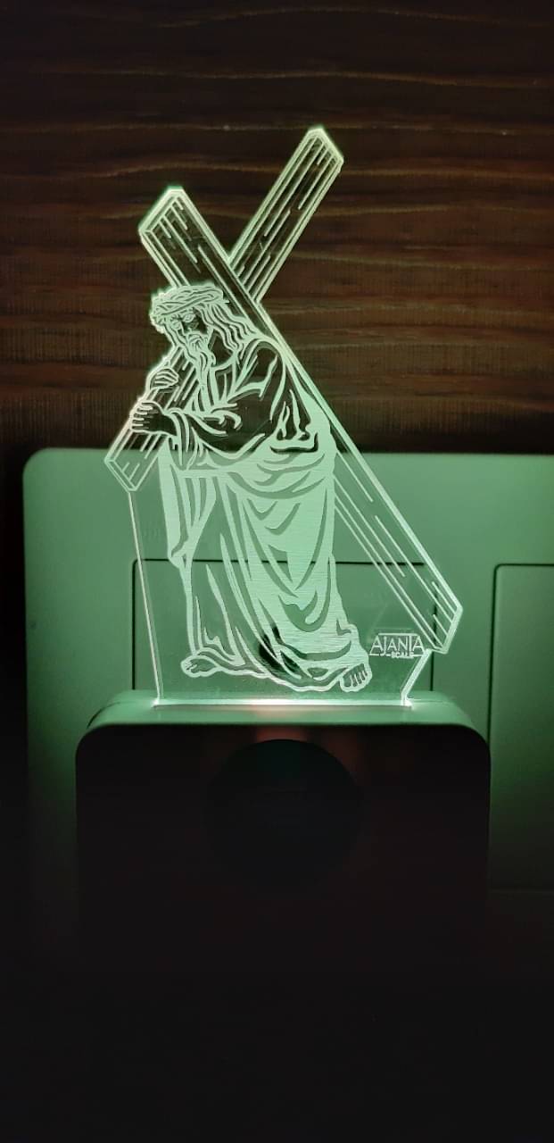     			SUPER AJANTA - Multicolor Night Lamp ( Pack of 1 )