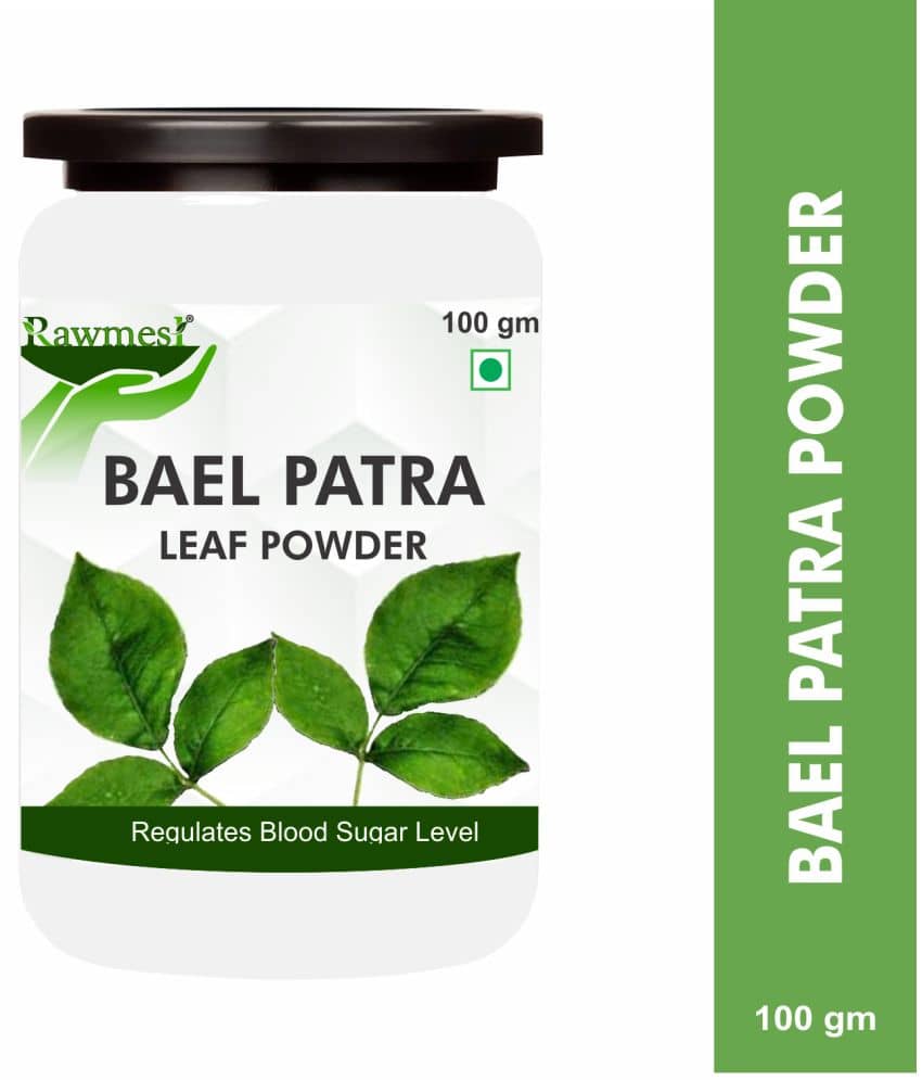 Rawmest Bael Patra Leaf For Respiratory Issues Powder 100 Gm Pack of 1