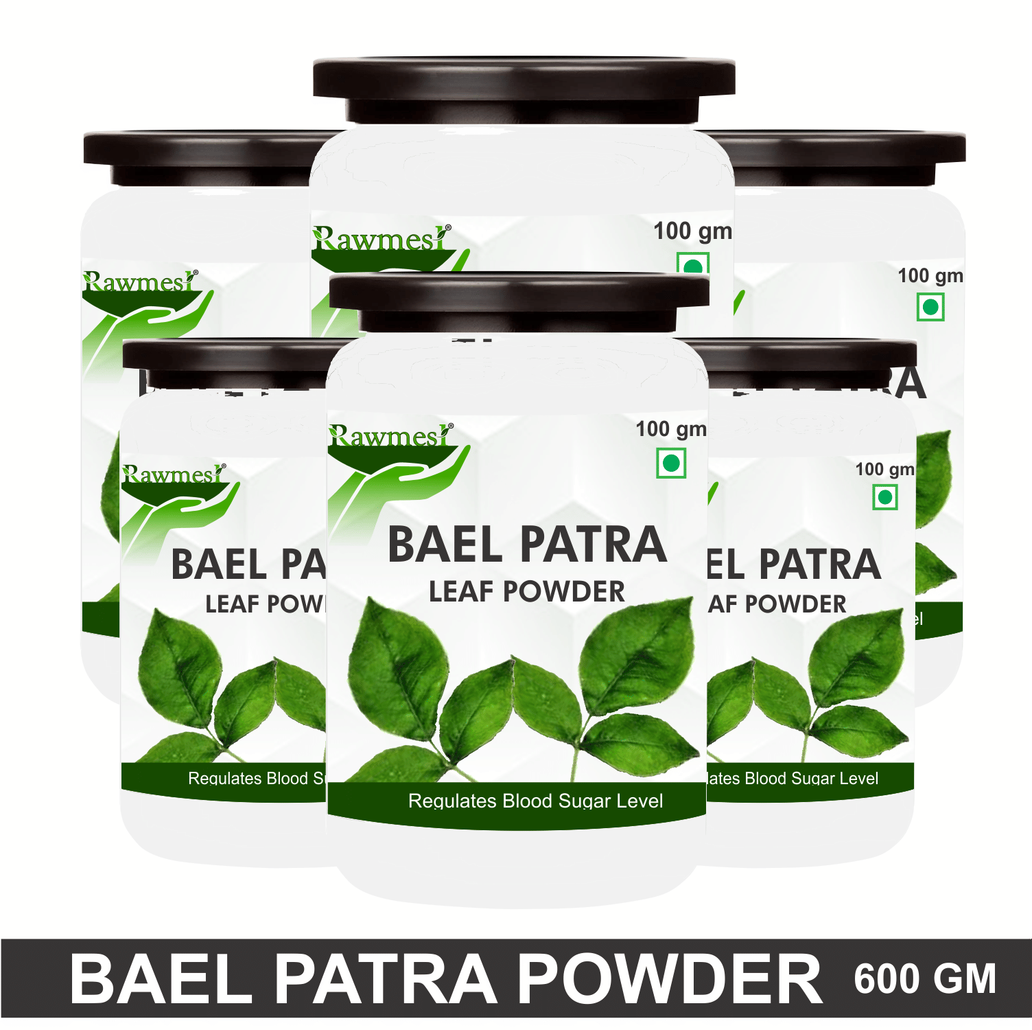    			Rawmest Bael Patra Leaf For Respiratory Issues Powder 600 Gm Pack of 6
