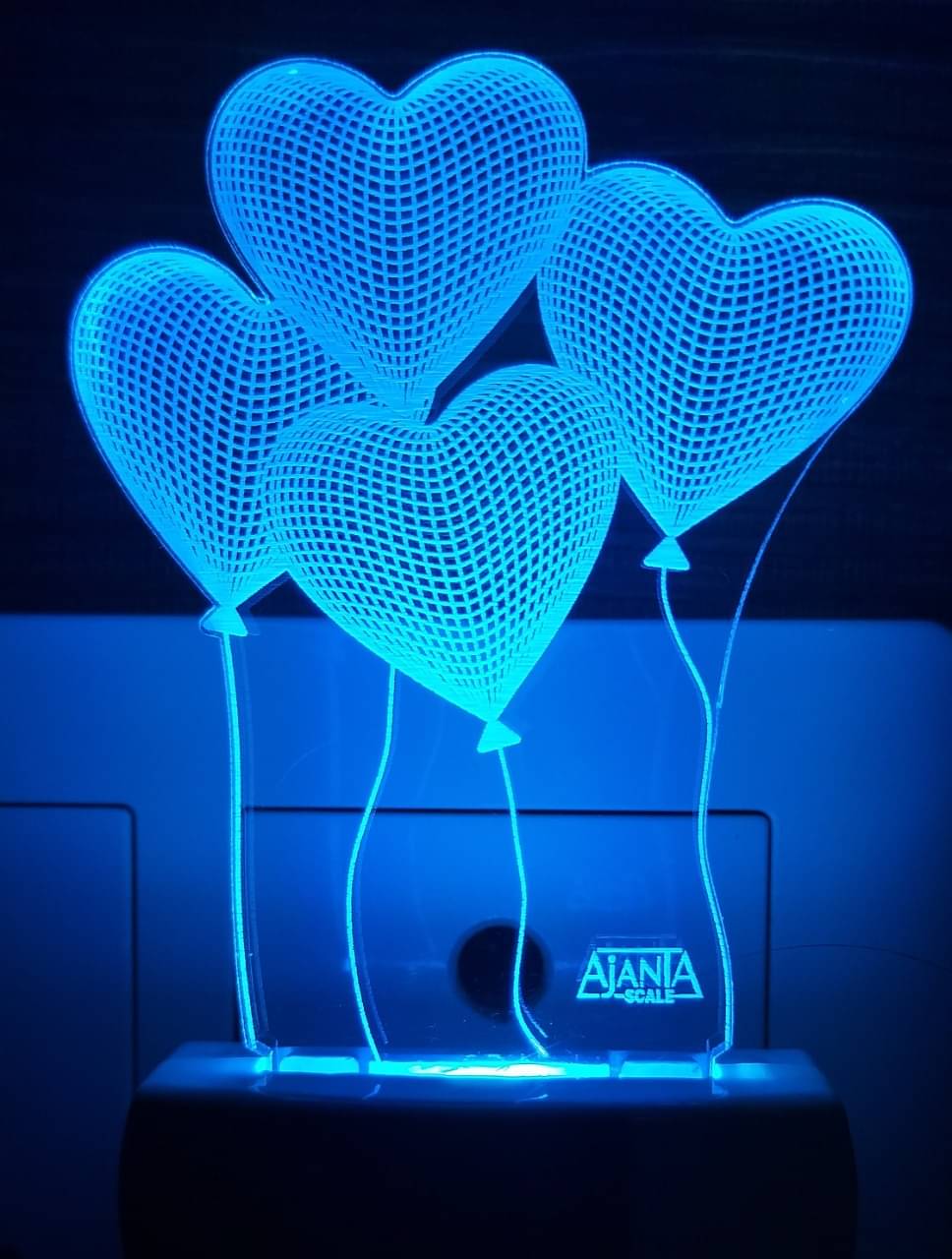     			SUPER AJANTA - Multicolor Night Lamp ( Pack of 1 )
