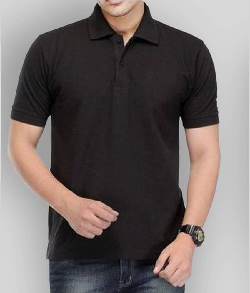 FASHION365 Pack of 2 Cotton Blend Slim Fit Solid Half Sleeves Men's Polo T Shirt ( Multicolor )