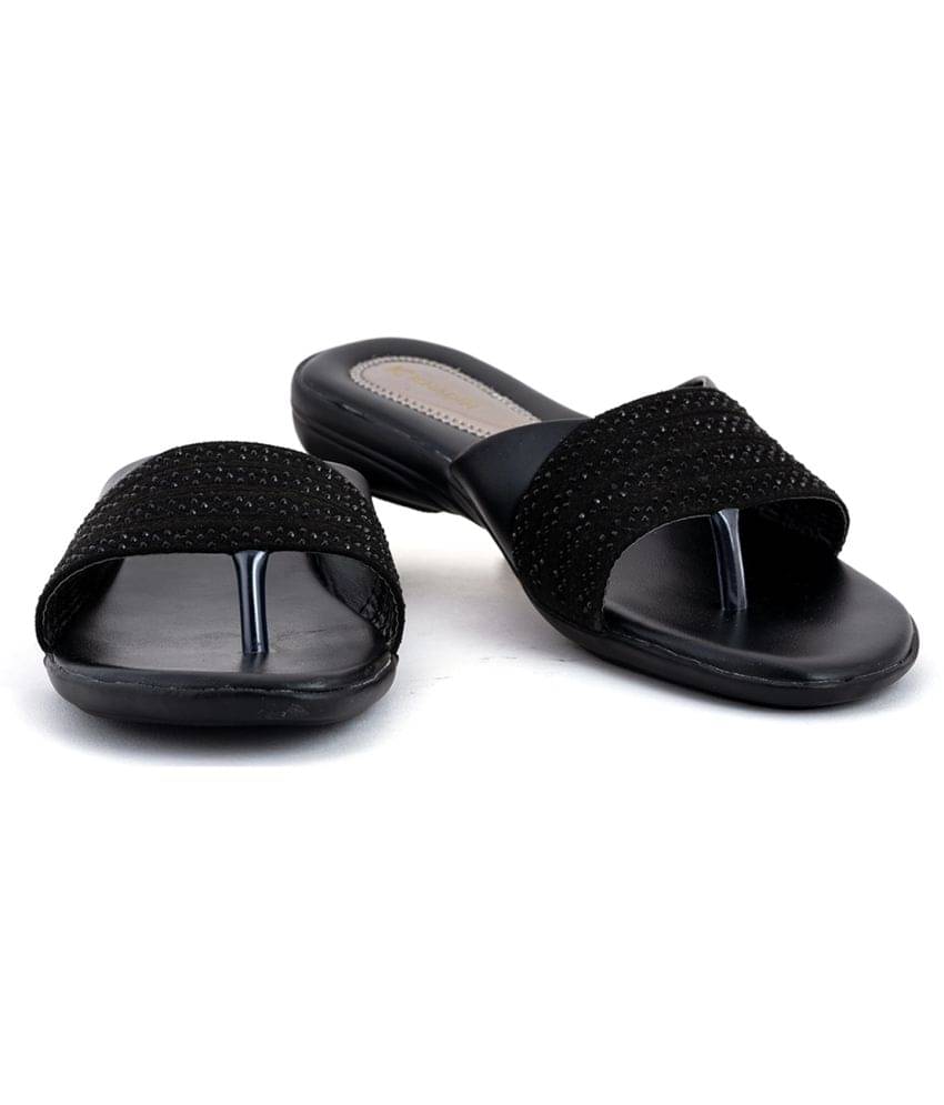 KHADIM - Black Women's Flats     			KHADIM - Black Women's Flats