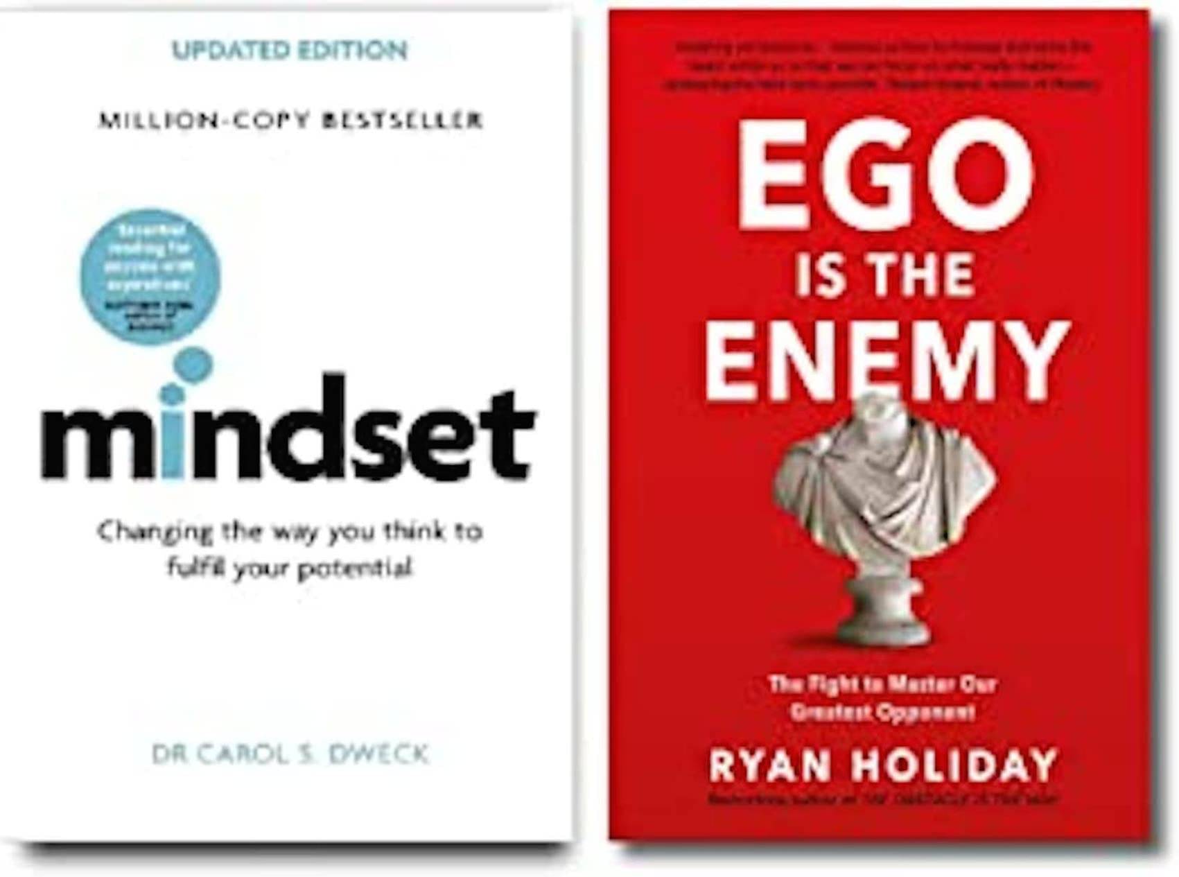     			Mindset + Ego is the Enemy ( 2 Books Combo