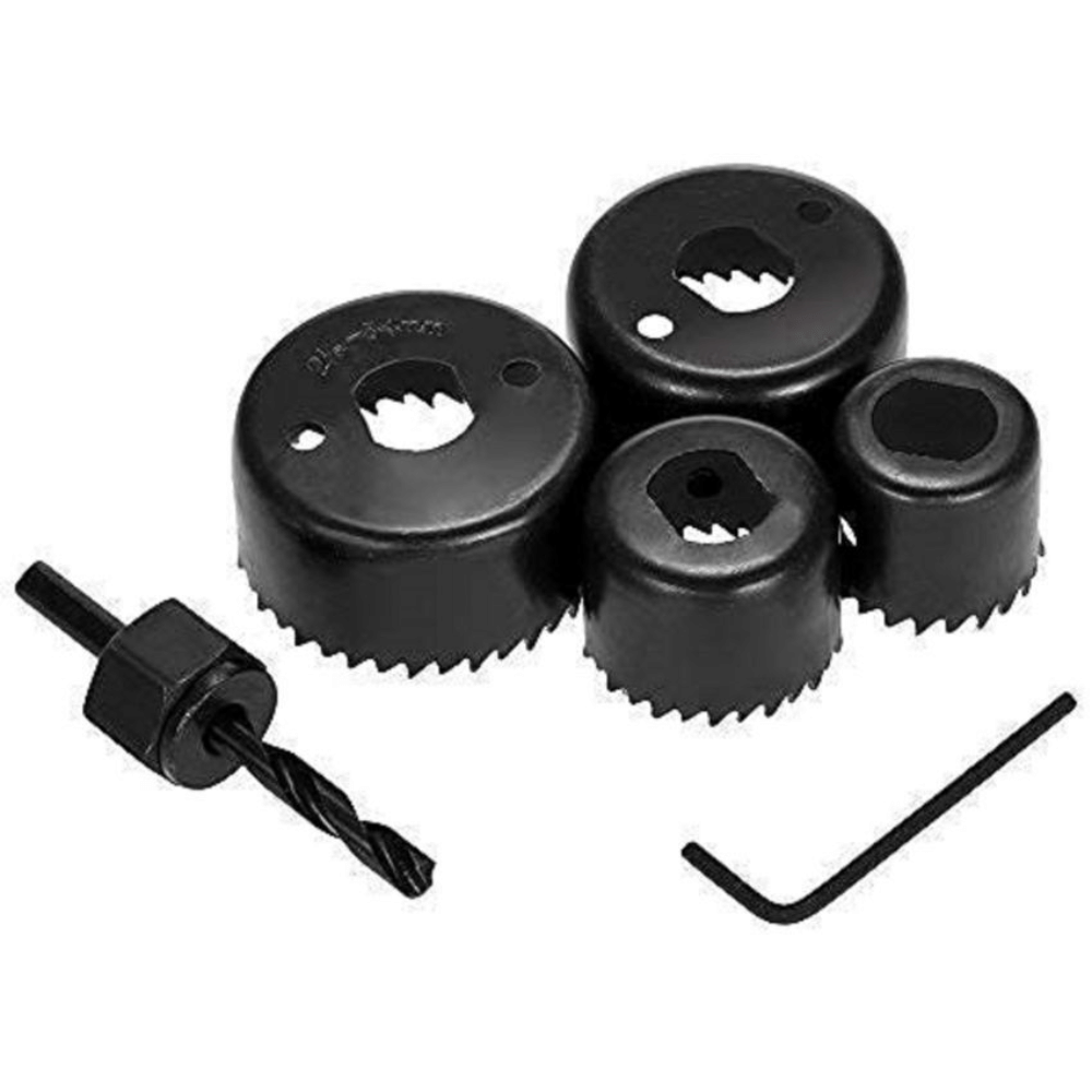     			Rangwell - 6pcs Hole Saw 250W 6 mm Corded Drill Kit