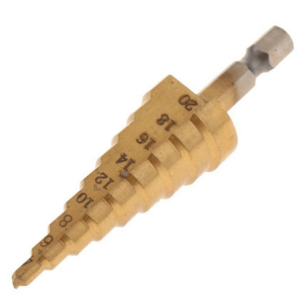 Rangwell - 9-Step Cone Drill 100W 4 mm Corded Drill Kit     			Rangwell - 9-Step Cone Drill 100W 4 mm Corded Drill Kit