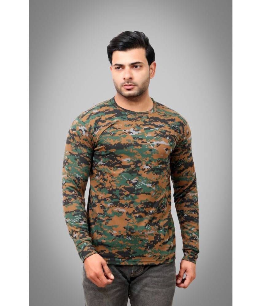 SI-squad Pack of 1 Cotton Regular Fit Men's T-Shirt ( Multicolor ) SI-squad Pack of 1 Cotton Regular Fit Men's T-Shirt ( Multicolor )