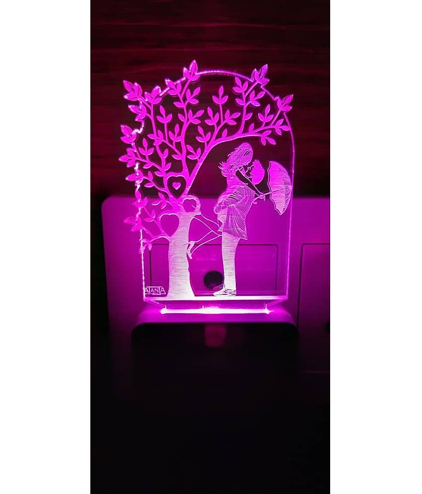 SUPER AJANTA - Multicolor Night Lamp ( Pack of 1 ) - Electricals | Buy online on ZillyBuy