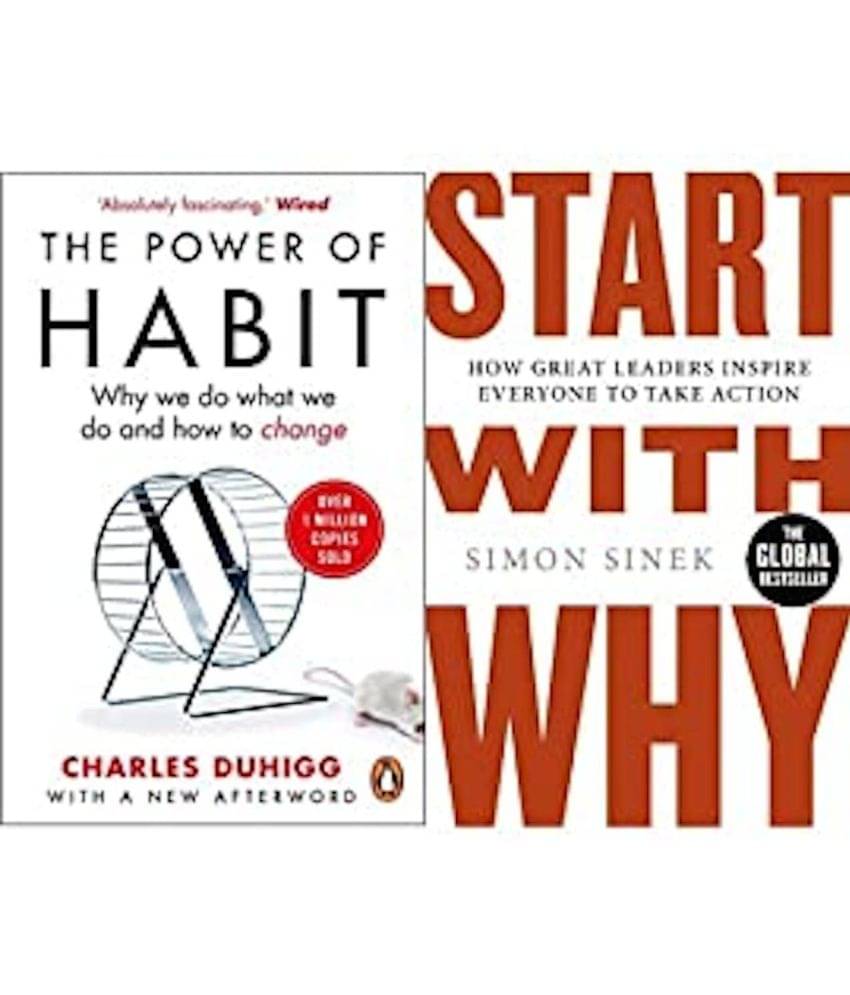 The Power of Habit: Why We Do What We Do, and How to Change+Start With Why(Set of 2books) The Power of Habit: Why We Do What We Do, and How to Change+Start With Why(Set of 2books)