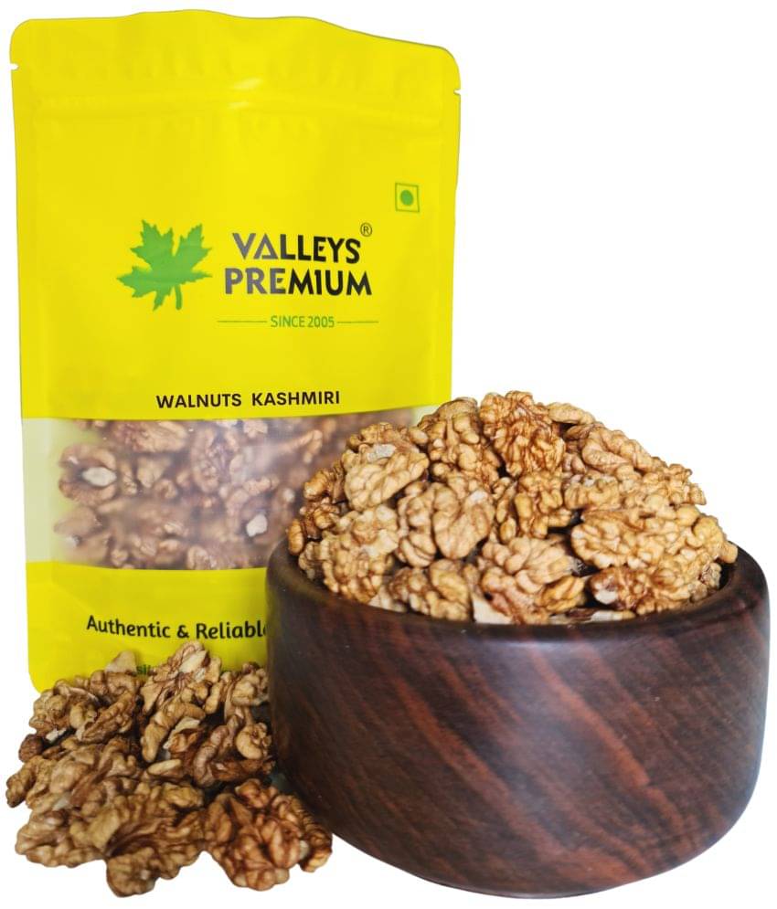     			Valleys Premium Kashmiri Walnut Kernels Pack 800 Gram (AKHROT Giri) Pack of 2