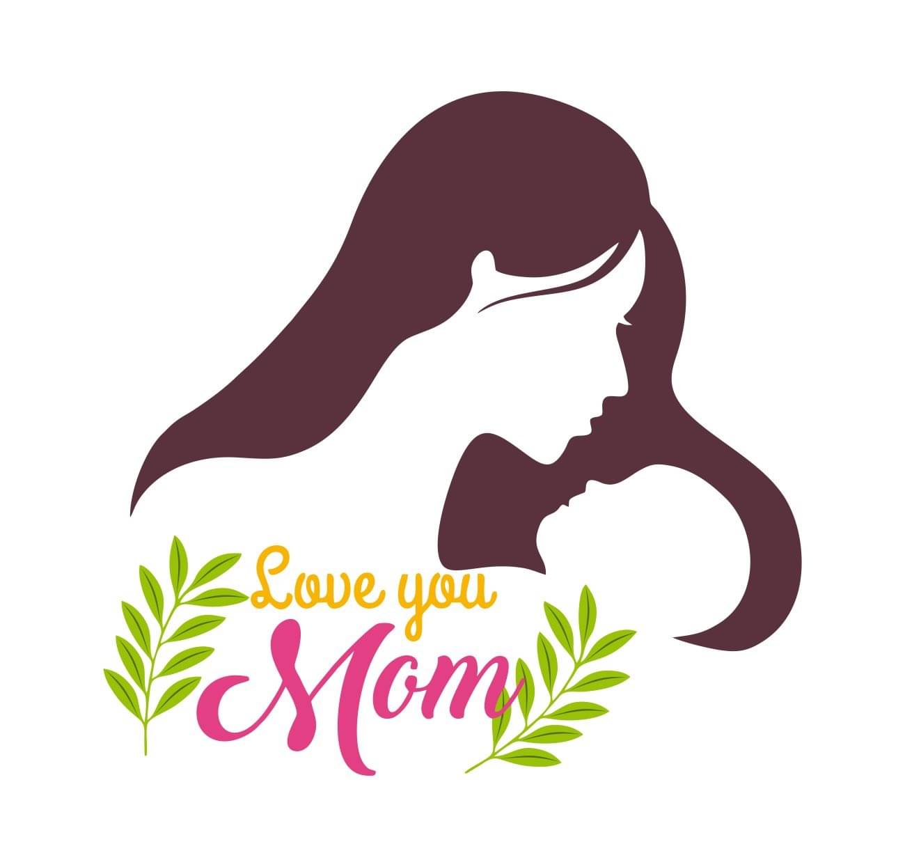 Asmi Collection Love You Mom Mothers Day Wall Sticker ( 61 x 60 cms ) Asmi Collection Love You Mom Mothers Day Wall Sticker ( 61 x 60 cms )