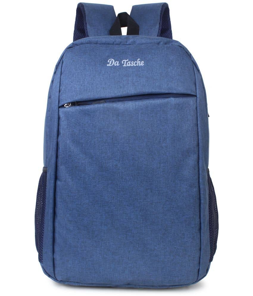 Da Tasche - Blue Polyester Backpack ( 20 Ltrs ) - Handbags | Buy online on ZillyBuy