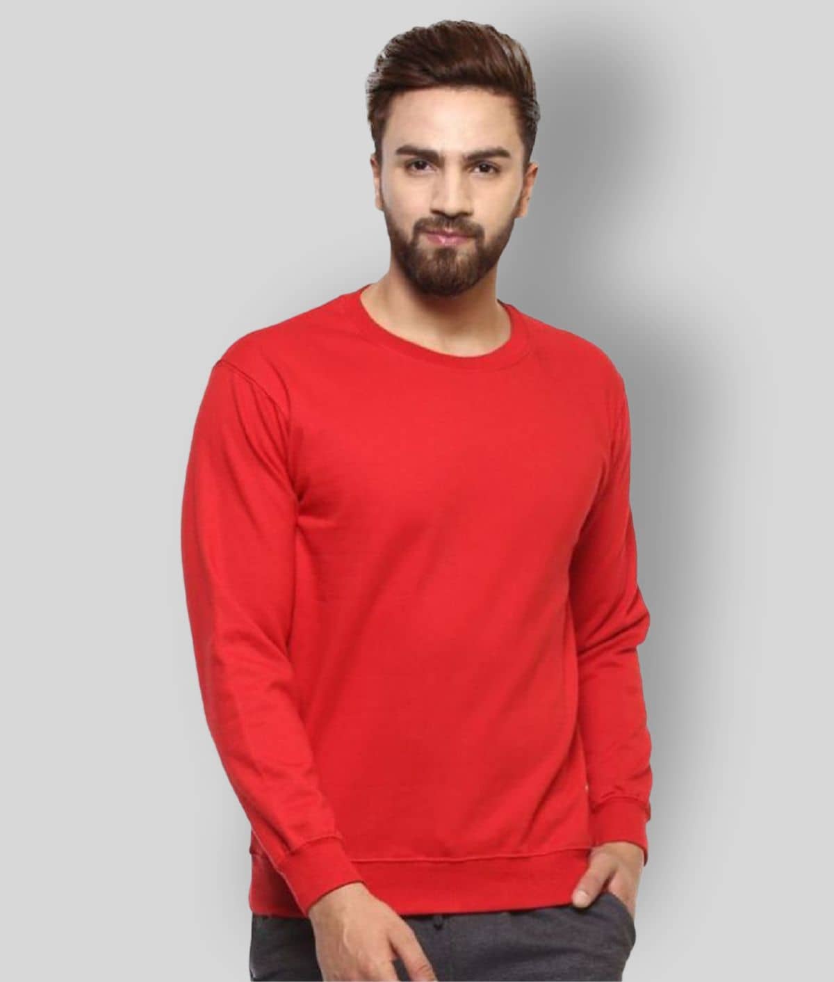 Leotude Maroon Sweatshirt Pack of 1
