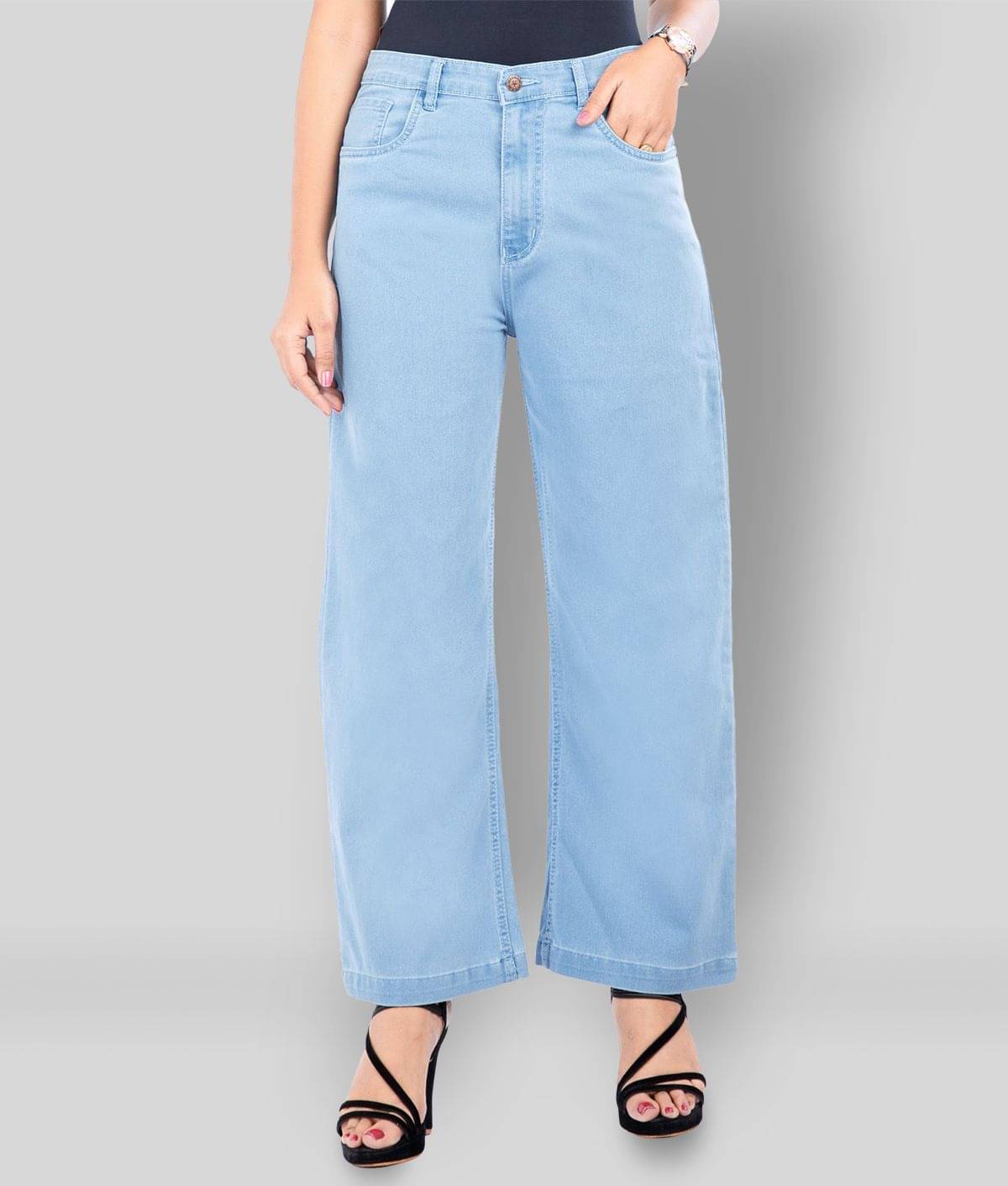     			Rea-lize - Light Blue Cotton Women's Jeans ( Pack of 1 )