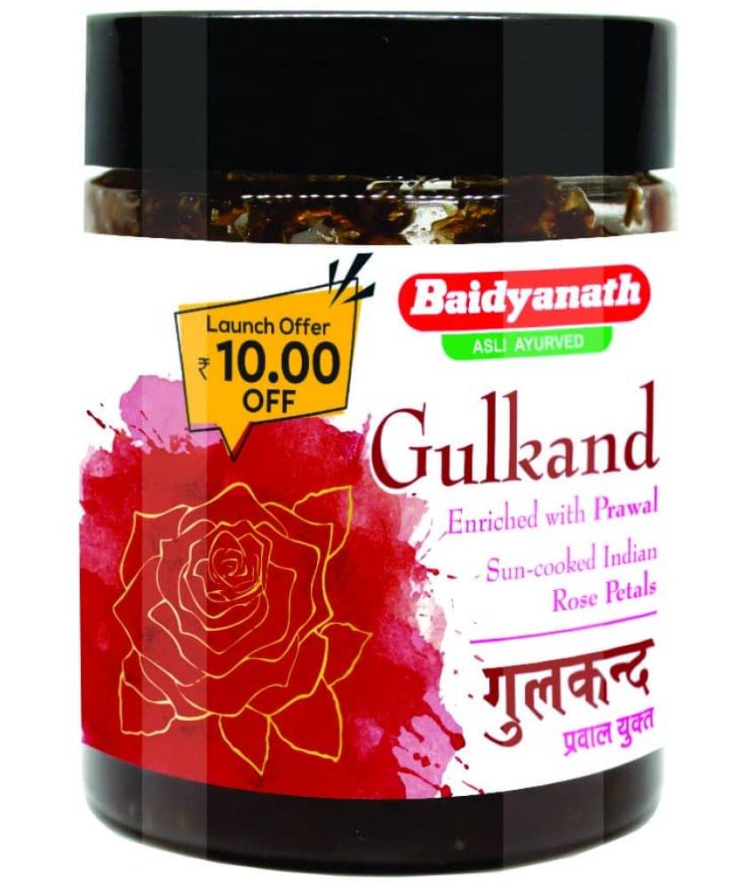     			Baidyanath Gulkand, Enriched With Prawal, Sun-Cooked Indian Rose Petal, 200 G