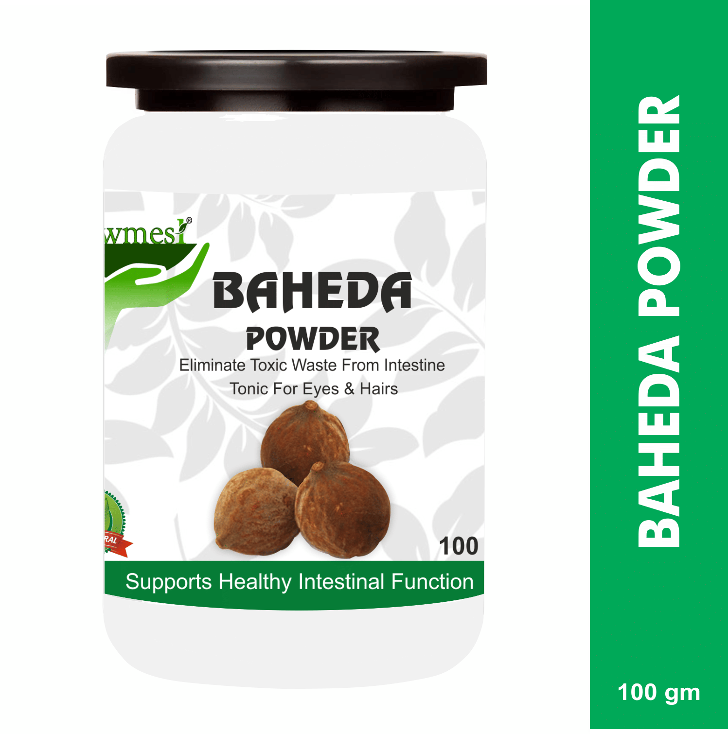 Rawmest 100% Pure Baheda For Skin Care Powder 600 Gm Pack of 6 Rawmest 100% Pure Baheda For Skin Care Powder 600 Gm Pack of 6