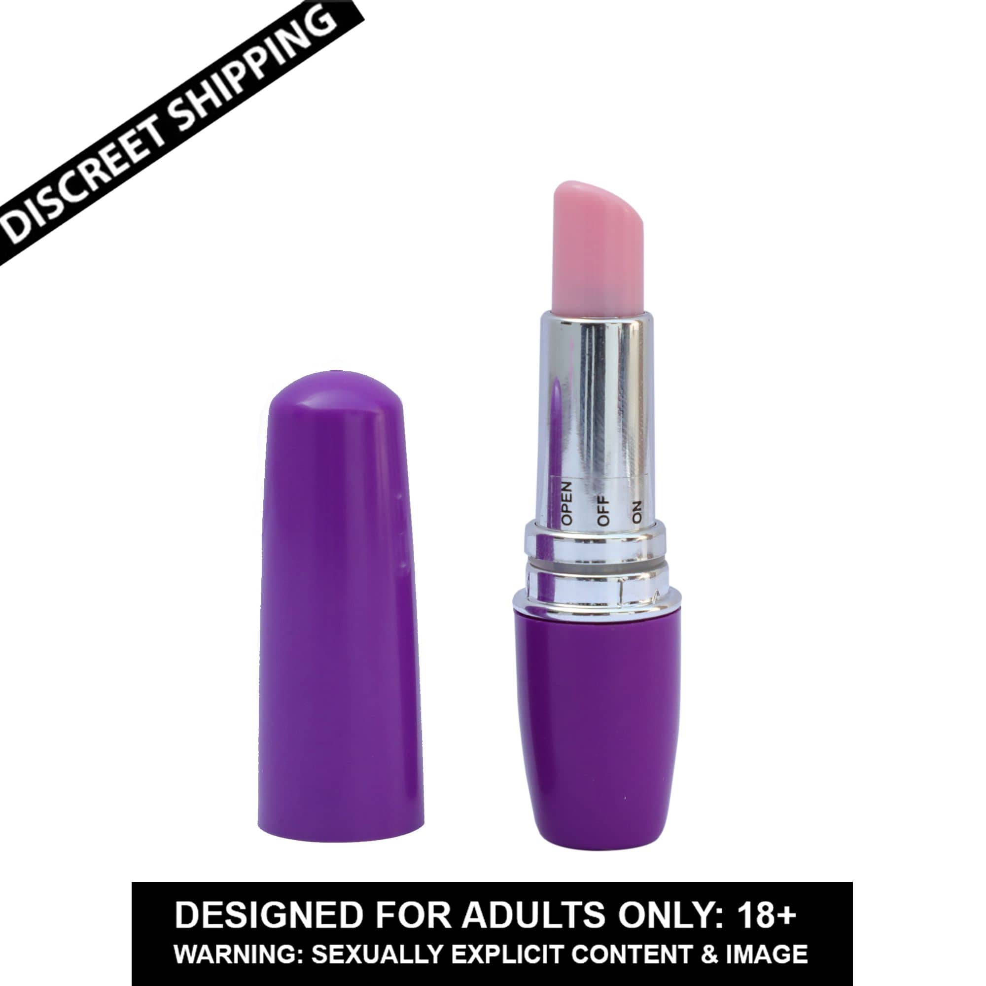 Crazynyt Lipstick Vibe, Discreet Mini Vibrator, Vibrating Lipsticks, Lipstick Jump Eggs, Sex Toys, Sex Products for Men / Women - Crazynyt