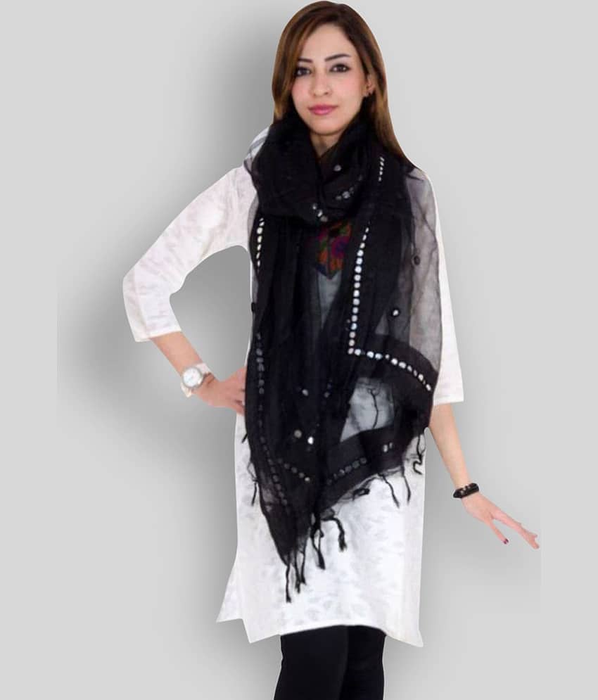 Apratim Black Tissue Dupatta - Dupattas & Shawls | Buy online on ZillyBuy