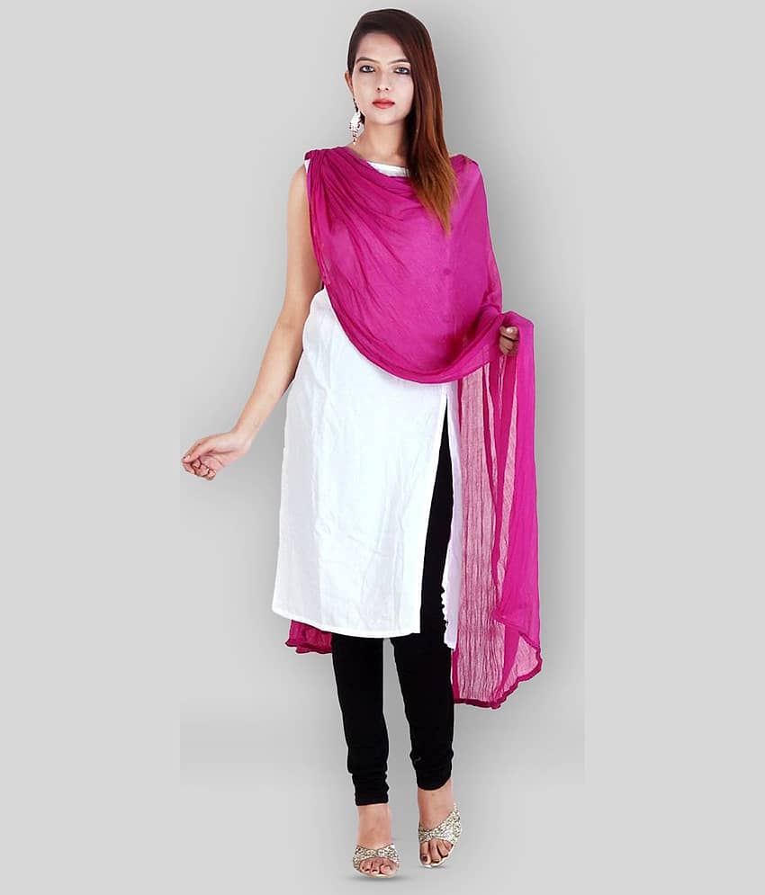 Apratim Pink Chiffon Dupatta - Single - Dupattas & Shawls | Buy online on ZillyBuy