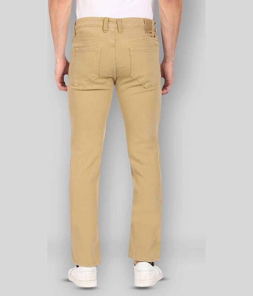 Colt - Brown Cotton Blend Regular Fit Men's Jeans ( Pack of 1 )