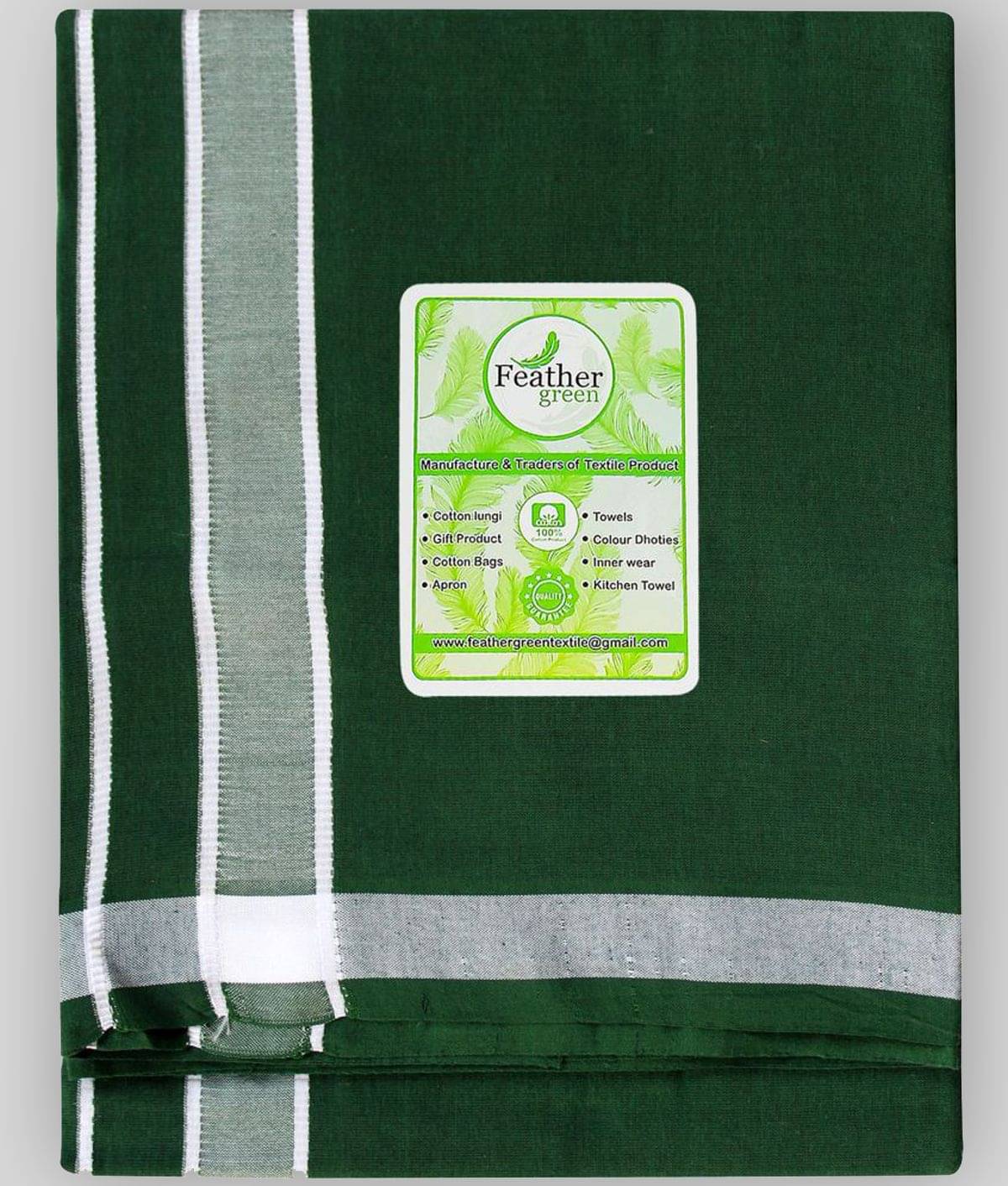 Feather Green Multi Dhoti Feather Green Multi Dhoti