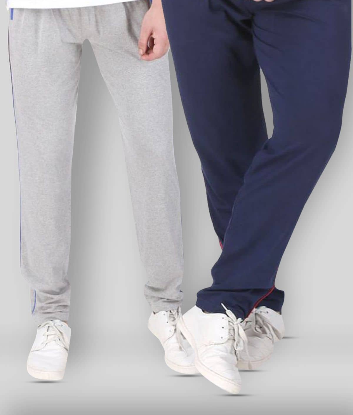 Neo Garments - Multicolor Cotton Men's Trackpants ( Pack of 2 ) - Track Pants | Buy online on ZillyBuy