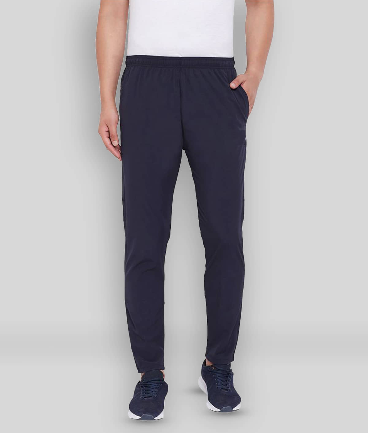 RANBOLT - Navy Blue Polyester Men's Sports Trackpants ( Pack of 1 ) - Track Pants | Buy online on ZillyBuy