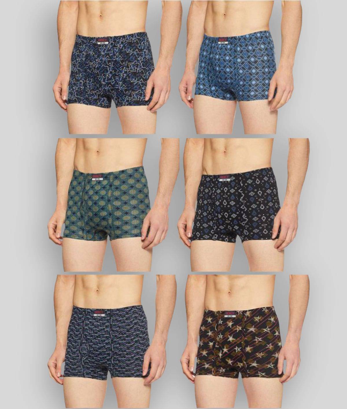     			Dixcy Scott Multi Trunk Pack of 6