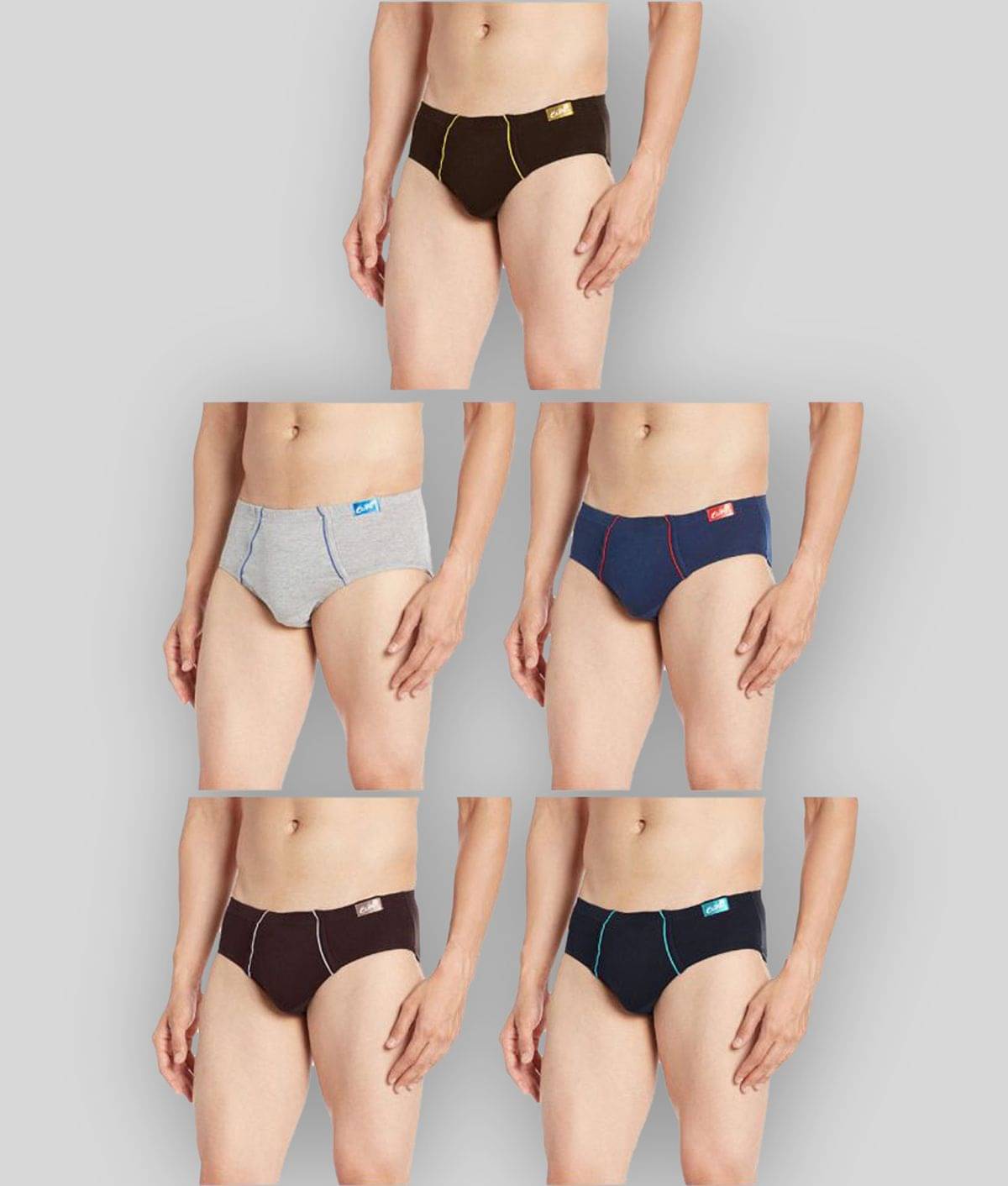 Euro Multi Brief Pack of 5 Euro Multi Brief Pack of 5