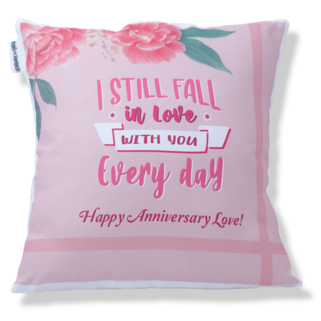 Ros - Multicolor Polyester Gifting Printed Cushion Ros - Multicolor Polyester Gifting Printed Cushion