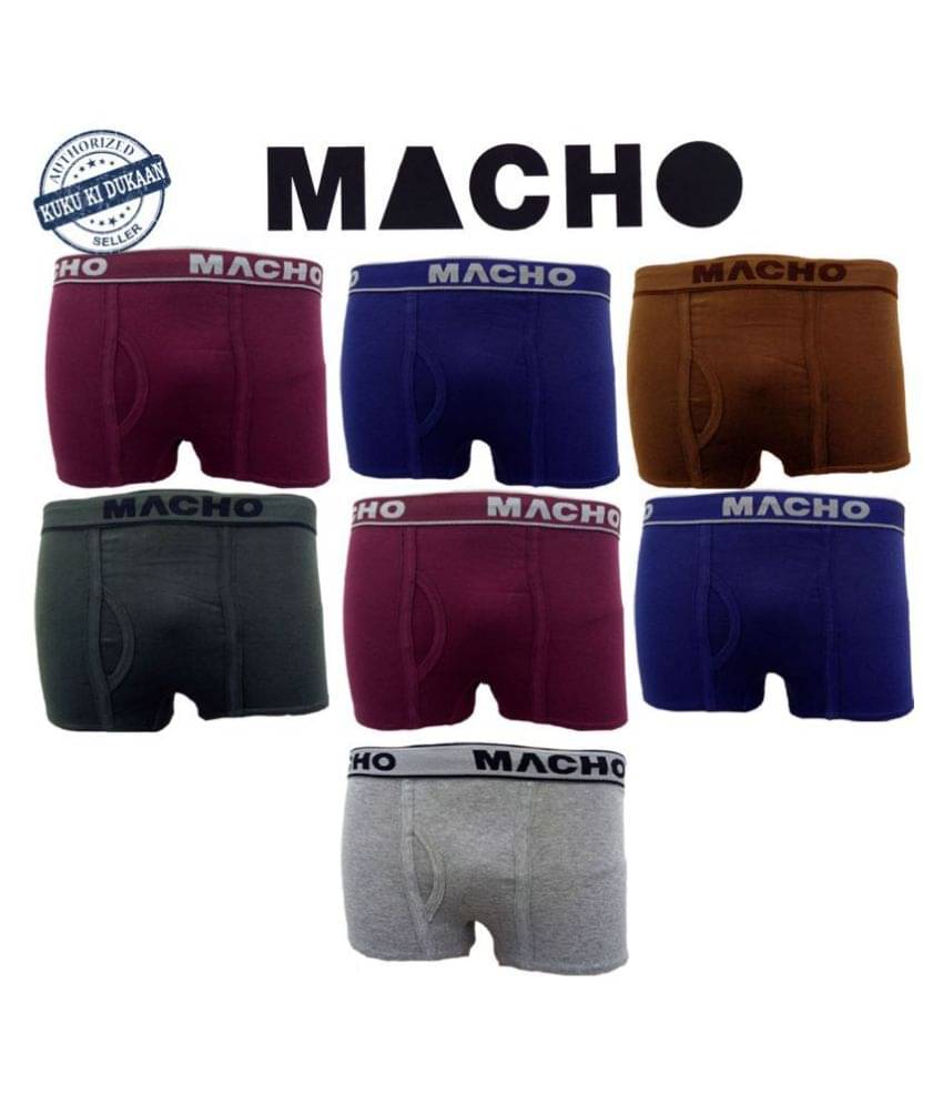 Macho Multi Trunk Pack of 7 Macho Multi Trunk Pack of 7
