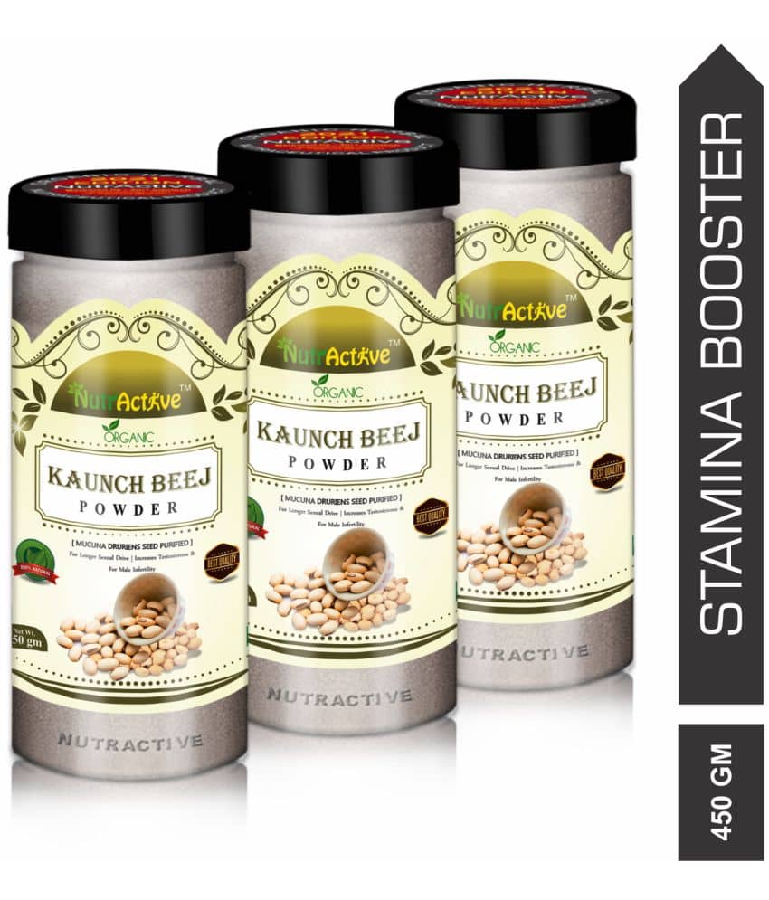 Nutractive White Kaunch Beej For Healthy Kidney Powder 450 Gm Pack of 3