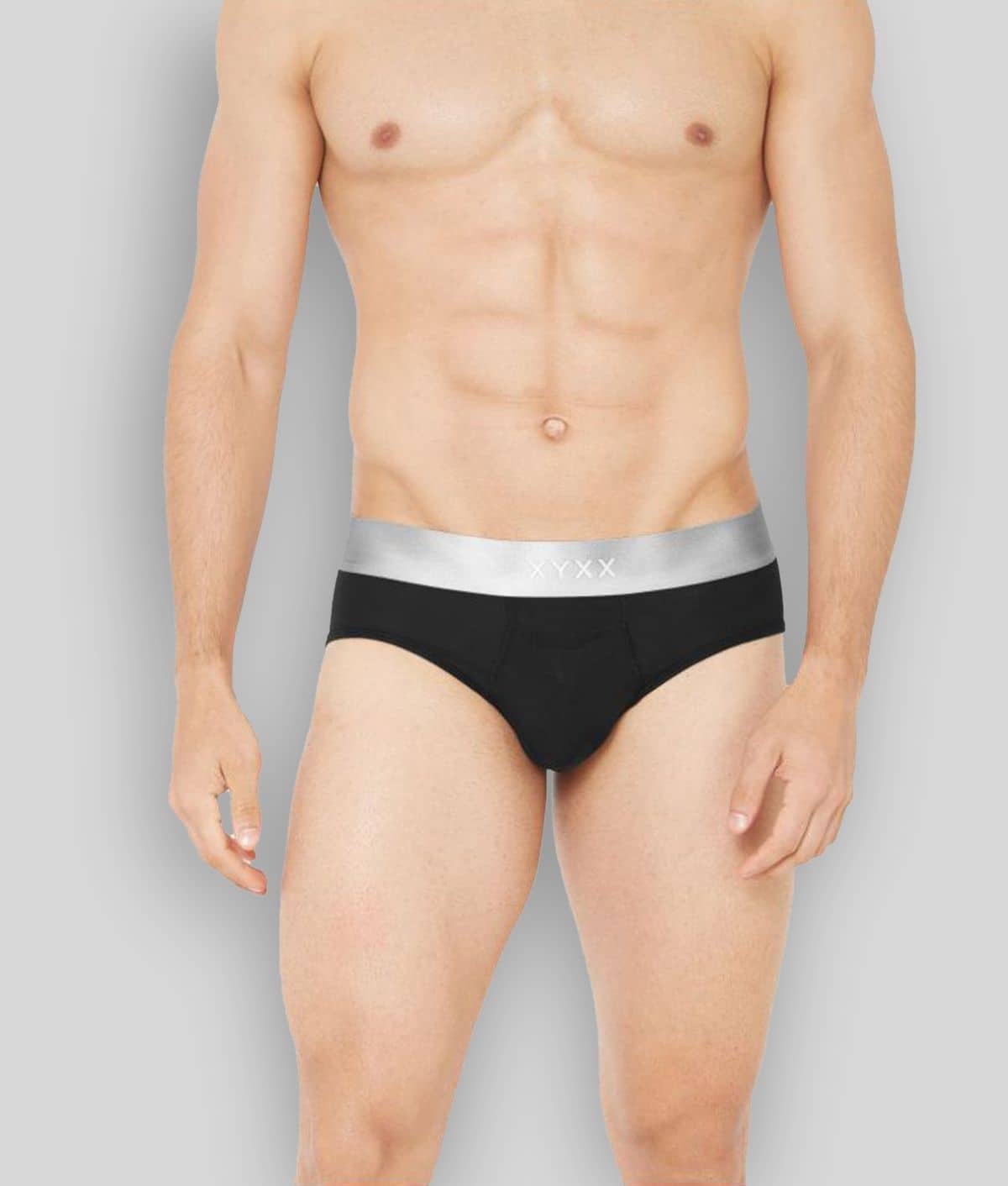 XYXX Pack of 1 Modal Briefs For Men's ( Black )