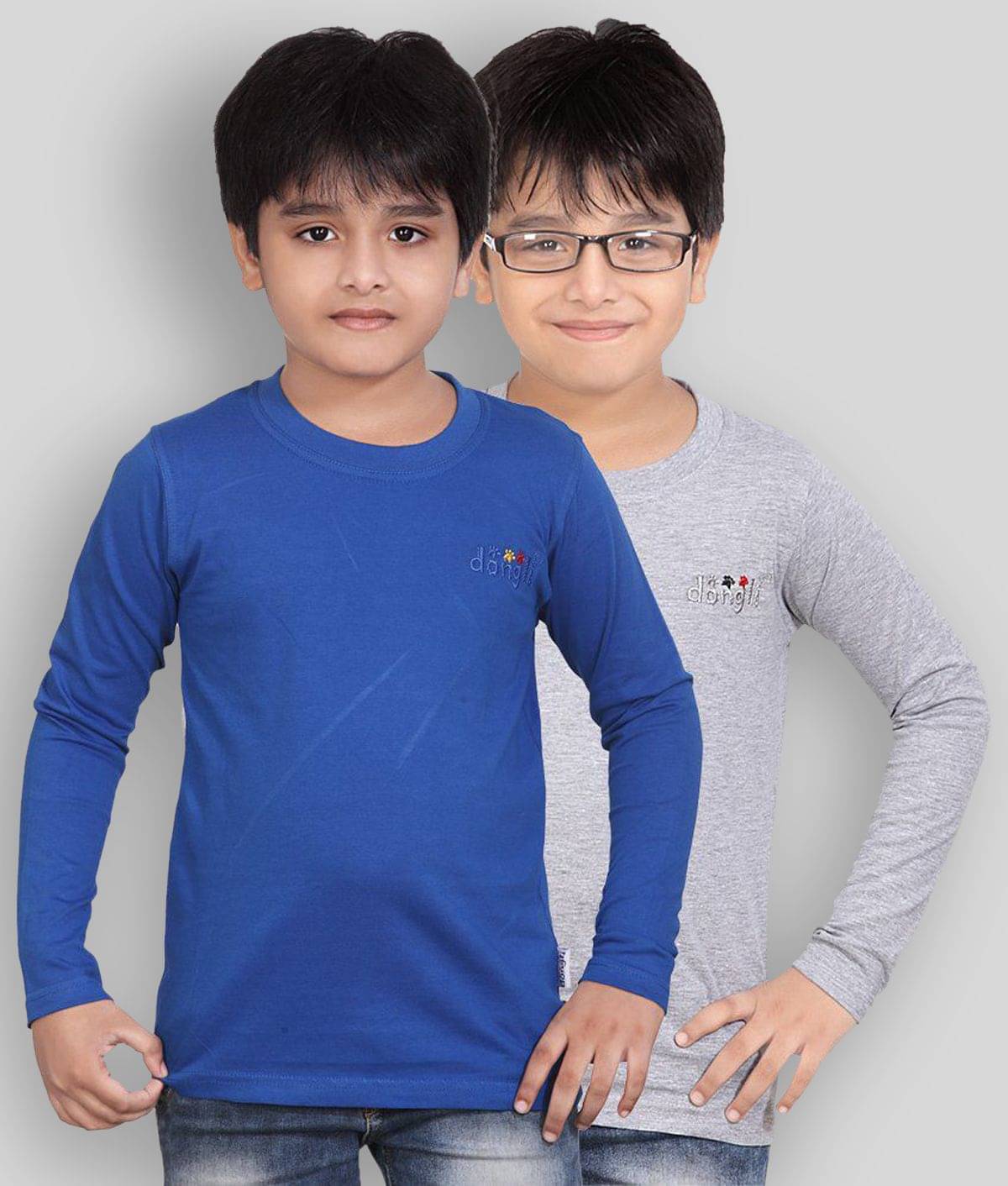     			Dongli Pack of 1 Boys Cotton T-Shirt ( Multicolor )