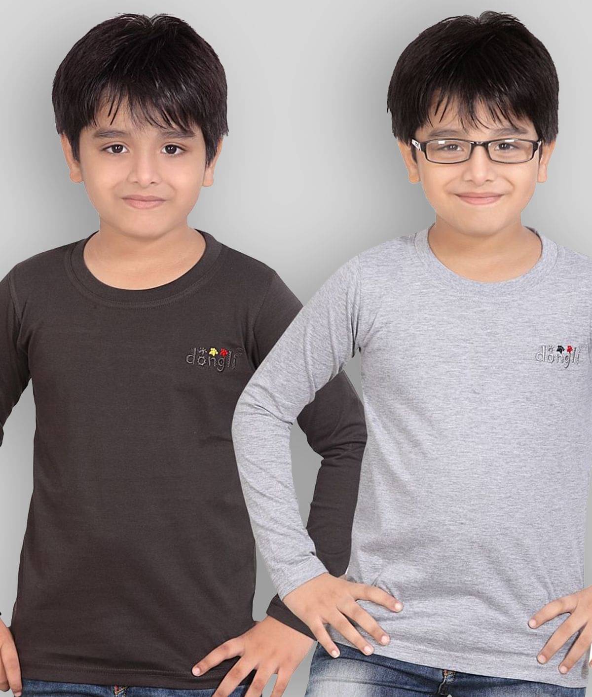     			Dongli Pack of 1 Boys Cotton T-Shirt ( Multicolor )