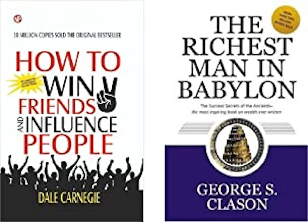     			How To Win Friends And Influence People + The Richest Man in Babylon (Set of 2 Books)