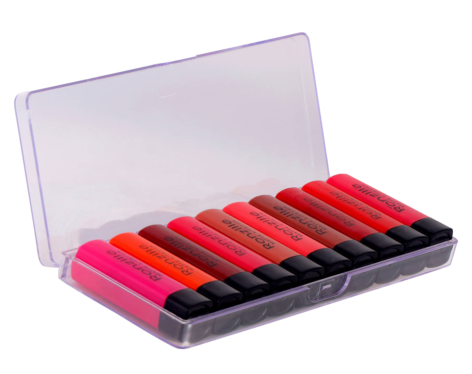     			Ronzille Pocket Matte Mini lipstick Set of 10