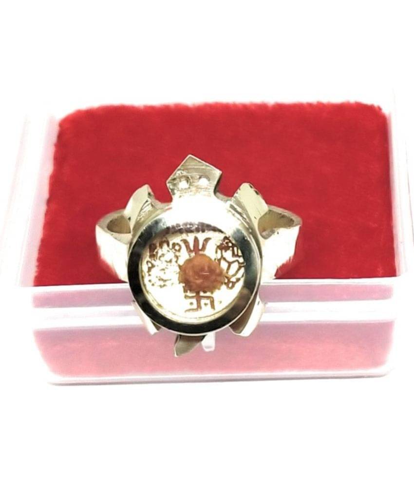 Apna Rudraksha Religious Ring Trishakti Tortise Ring ( Pack of 1 ) Apna Rudraksha Religious Ring Trishakti Tortise Ring ( Pack of 1 )