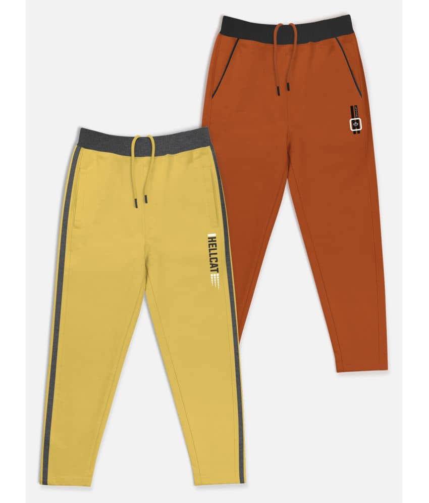 HELLCAT Pack of 2 Boys Cotton Blend Trackpant ( Multicolor ) - Track Pants | Buy online on ZillyBuy