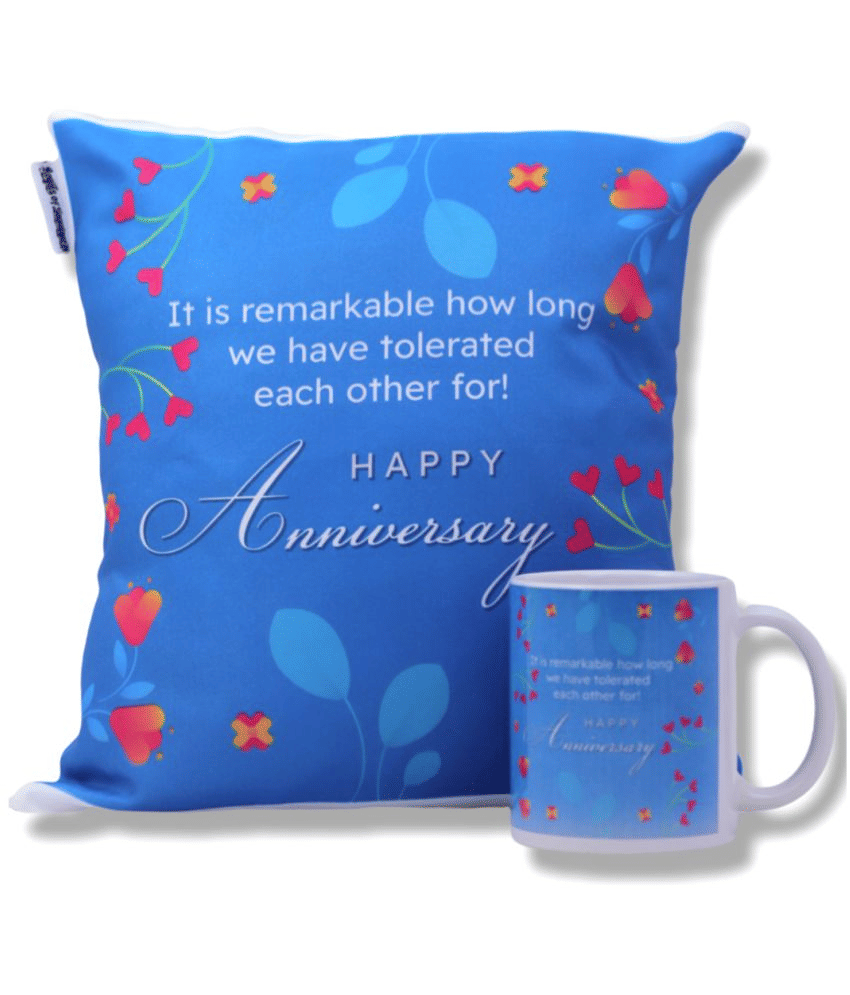Ros - Multicolor Ceramic Gifting Printed Cushion