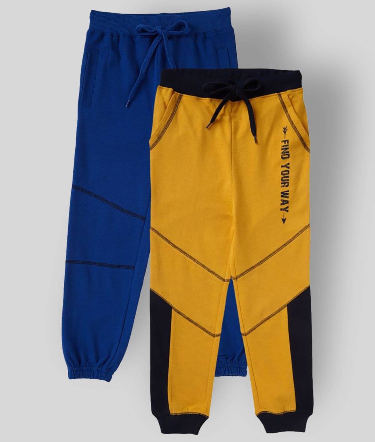     			Cub Mcpaws Pack of 2 Boys Cotton Trackpant ( Multi )