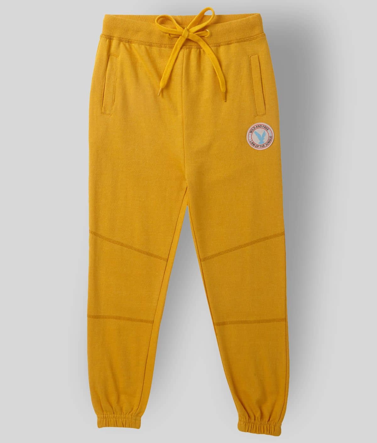 Cub Mcpaws Pack of 1 Boys Cotton Trackpant ( Yellow ) - Track Pants | Buy online on ZillyBuy