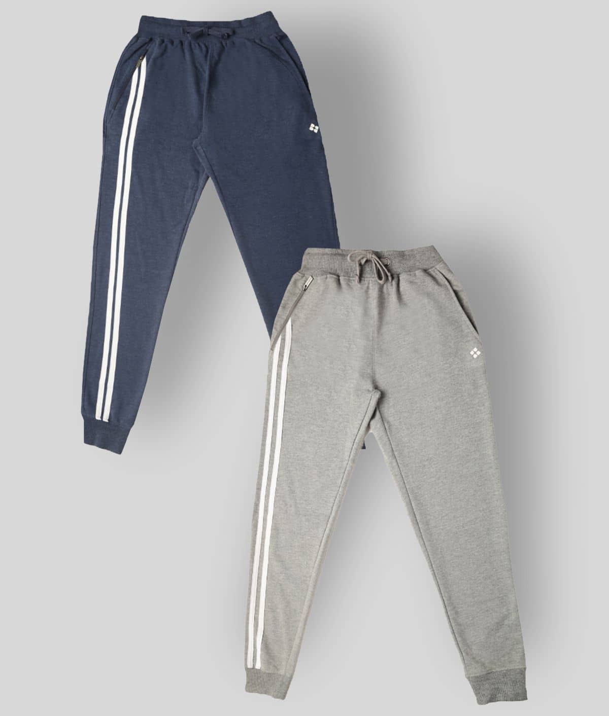 Dollar Pack of 2 Boys Cotton Blend Trackpant ( Multi ) - Track Pants | Buy online on ZillyBuy